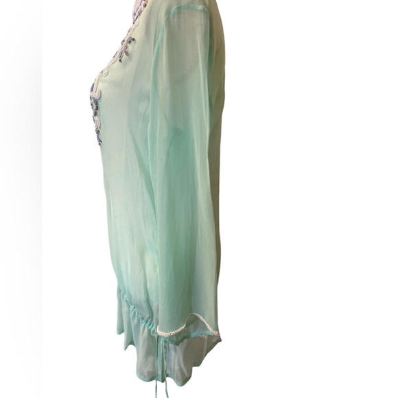Authentic Boston Proper Light Green Tunic - Picture 5 of 8